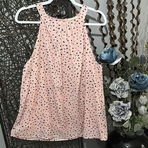 Pink Sleeveless Large Top